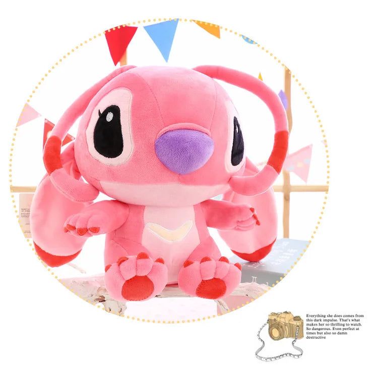 Poupée en peluche  Stitch and angel All sizes