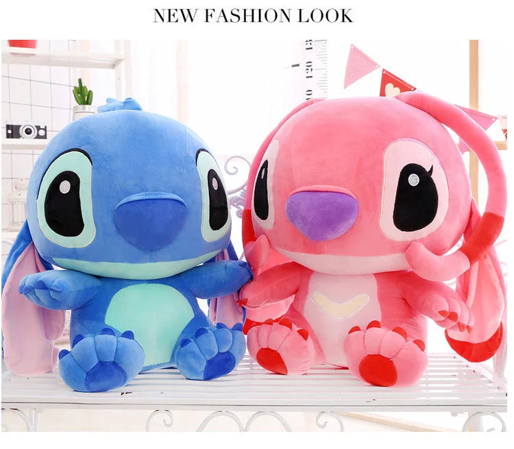 Poupée en peluche  Stitch and angel All sizes